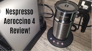 Nespresso Aeroccino 4 Milk Frother Review  Worth upgrading from the Aeroccino 3 [upl. by Donovan708]