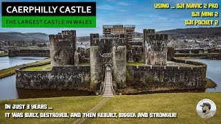 Caerphilly Castle  The Largest in Wales 2nd in Britain [upl. by Dosh]