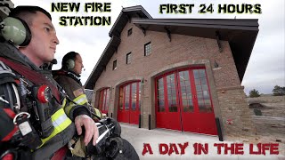 First 24 Hours in a New Fire Station  A Day in the Life [upl. by Perni]