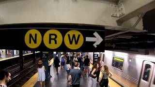 ⁴ᴷ The Busiest NYC Subway Station Times Square–42nd StreetPort Authority Bus Terminal [upl. by Nosbig]