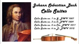 Johann Sebastian Bach  Cello suites in 432 Hz great for reading or studying [upl. by Petes369]