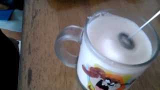 Aerolatte Review Frothing Cold Milk In Under 1 Minute [upl. by Jenifer862]