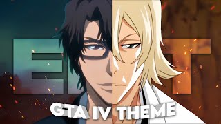 Aizen x Urahara  GTA IV Theme Edit [upl. by Elna]